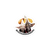 Chicken and Waffle Sticker 3in